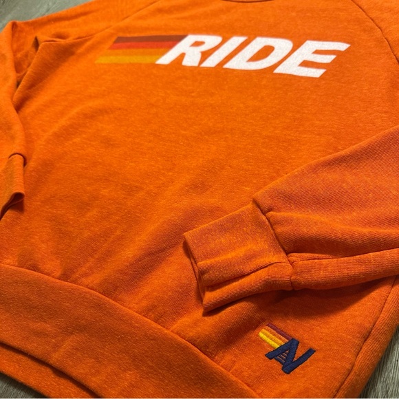 Aviator Nation Ride Logo Crewneck Sweatshirt - Picture 3 of 5